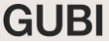 GUBI logo